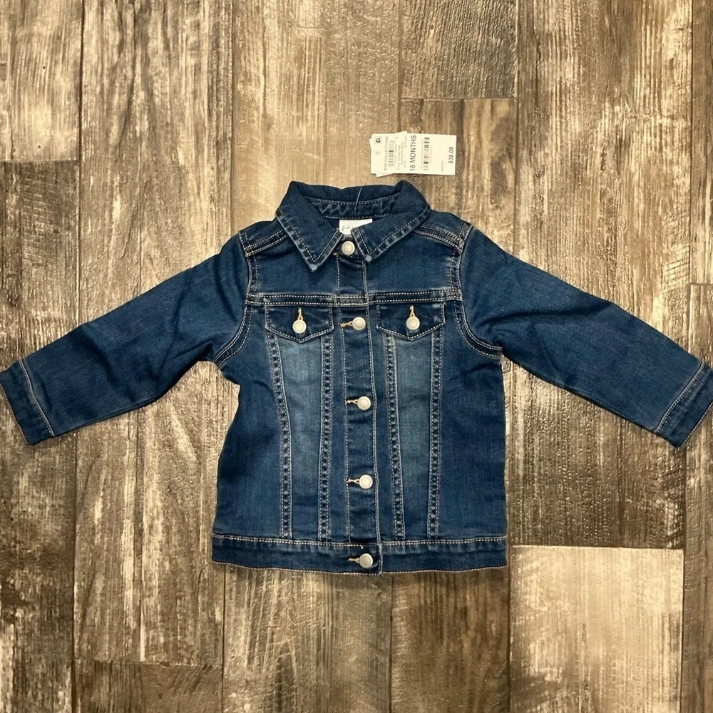 First Impressions Blue Denim Jacket Size 18 months